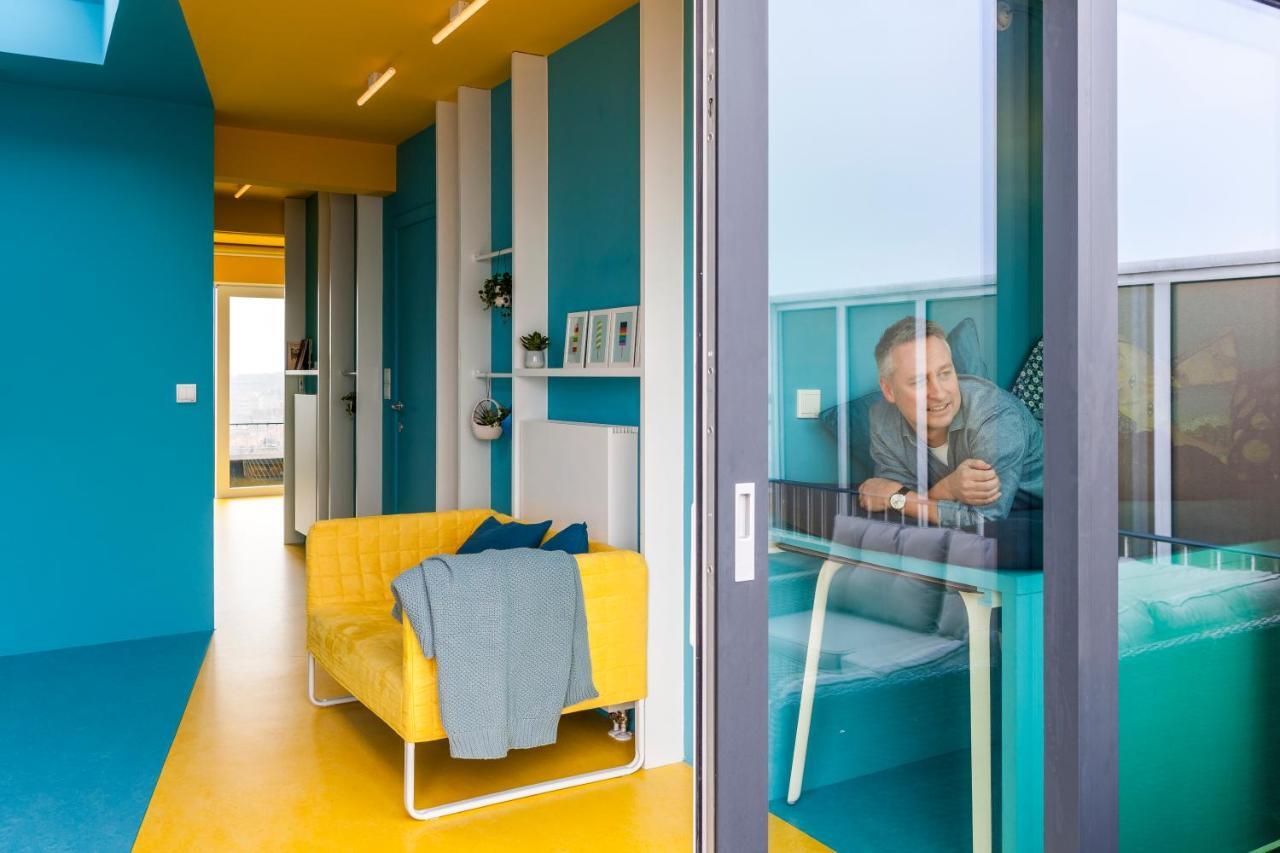 Zeedijk44 - Frontal Sea View Penthouse Lägenhet De Panne Exteriör bild